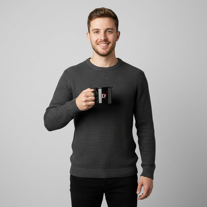 D4 Barbarian Enamel Mug | Enamel Coating | Office & Home Cup | Perfect Gift for Gamers