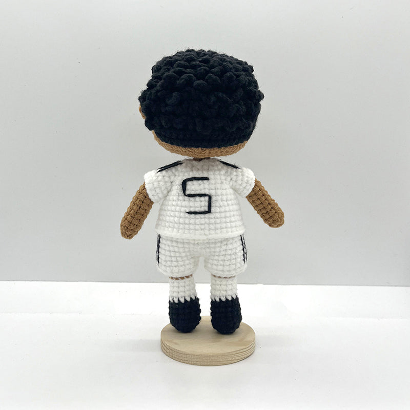 Jude Bellingham Handmade Crochet Doll | Articulated Joints | Collectible Gift