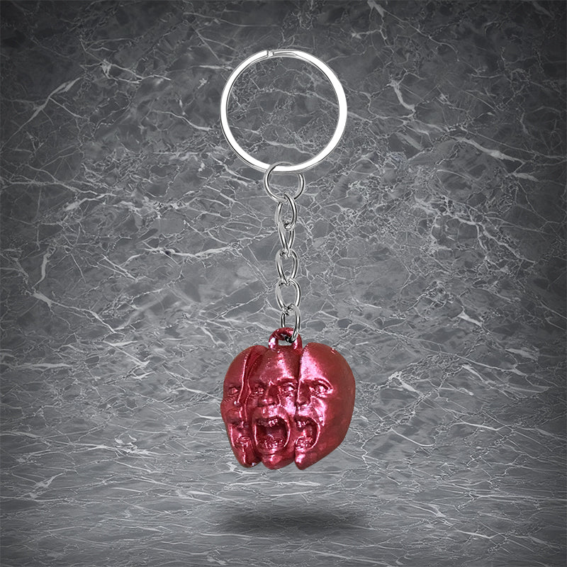 POE 2 Vaal Orb Keychain