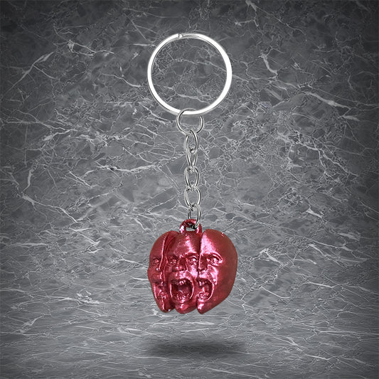 POE 2 Vaal Orb Keychain