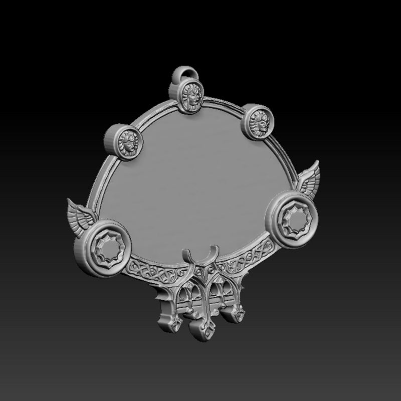 【Free STL】Detailed 3D-Printable Mirror of Kalandra Model