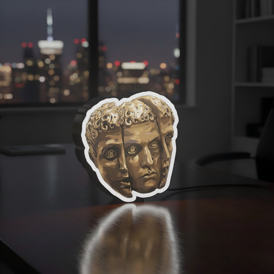 Chaos Orb Lightbox|Path of Exile 2|Irregularly shaped acrylic material