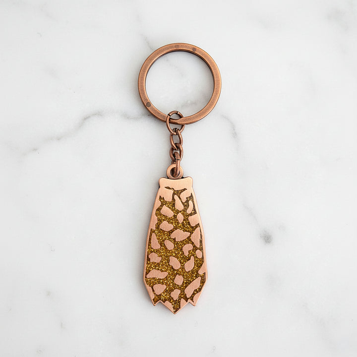 OSRS Fire Cape Keyring | Iconic Achievement Trophy in Metal Craft | For Keys & Bag Decoration