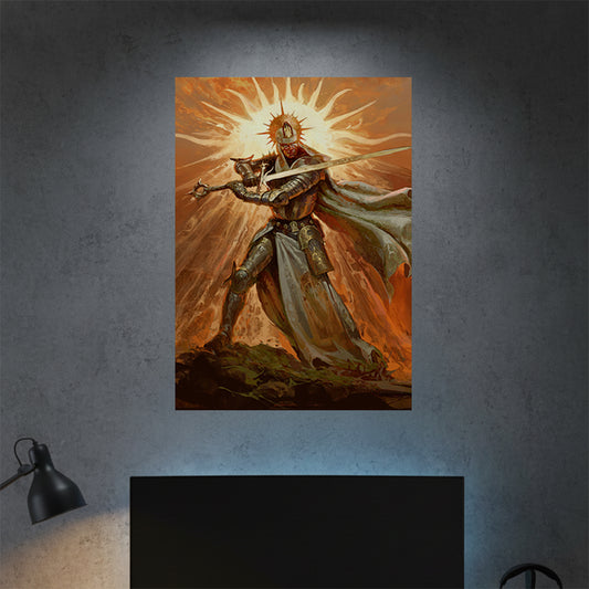 Zealot Poster | for Diablo 4 Fans | Glossy Paper | Wall Art