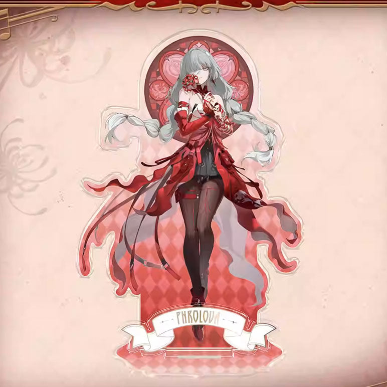 Bring a touch of dramatic charm from the Wuthering Waves universe into your daily life with the Luminous Shadow Series Acrylic Stand Figure (Phrolova Ver.)!