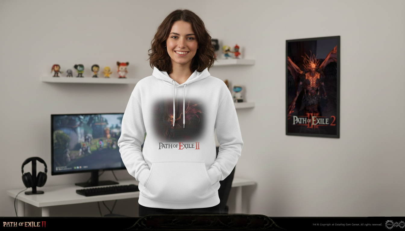 The Arbiter of Ash Custom Hoodie | for Path of Exile 2 Fans | Cloth | Gamer gift