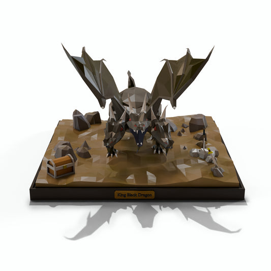【Pre-order】King Black Dragon Figure | OSRS | PVC | Figurine Collectible