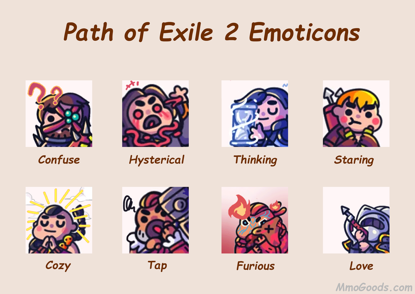 Path of Exile 2 Free Emoji Pack