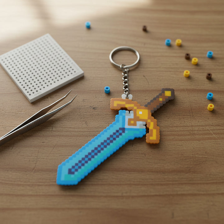 D4 Doombringer丨Pixel Keyring | Handmade | Backpack Keyring | Youth Souvenir