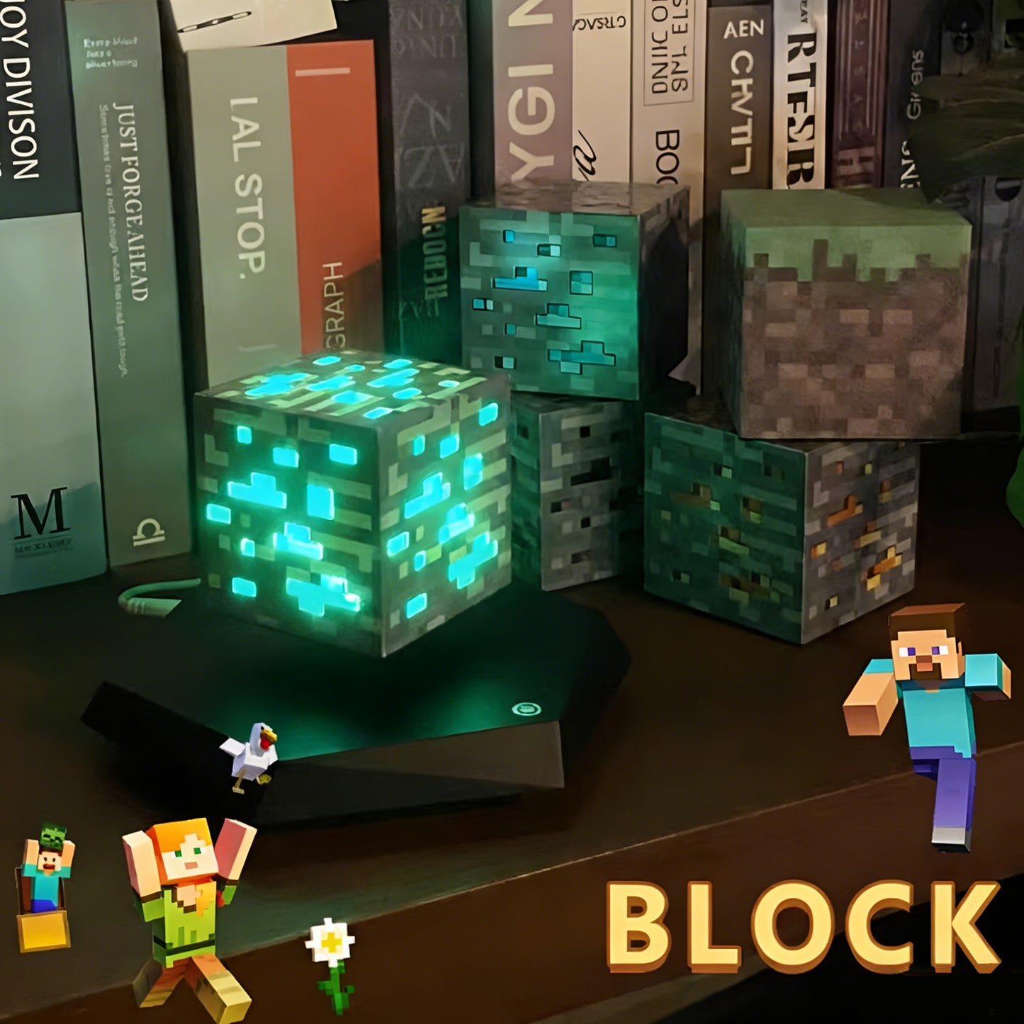 Anti-Gravity Levitating Block Lamp