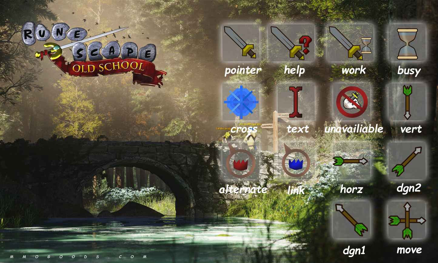 【Free】OSRS Cursor Set