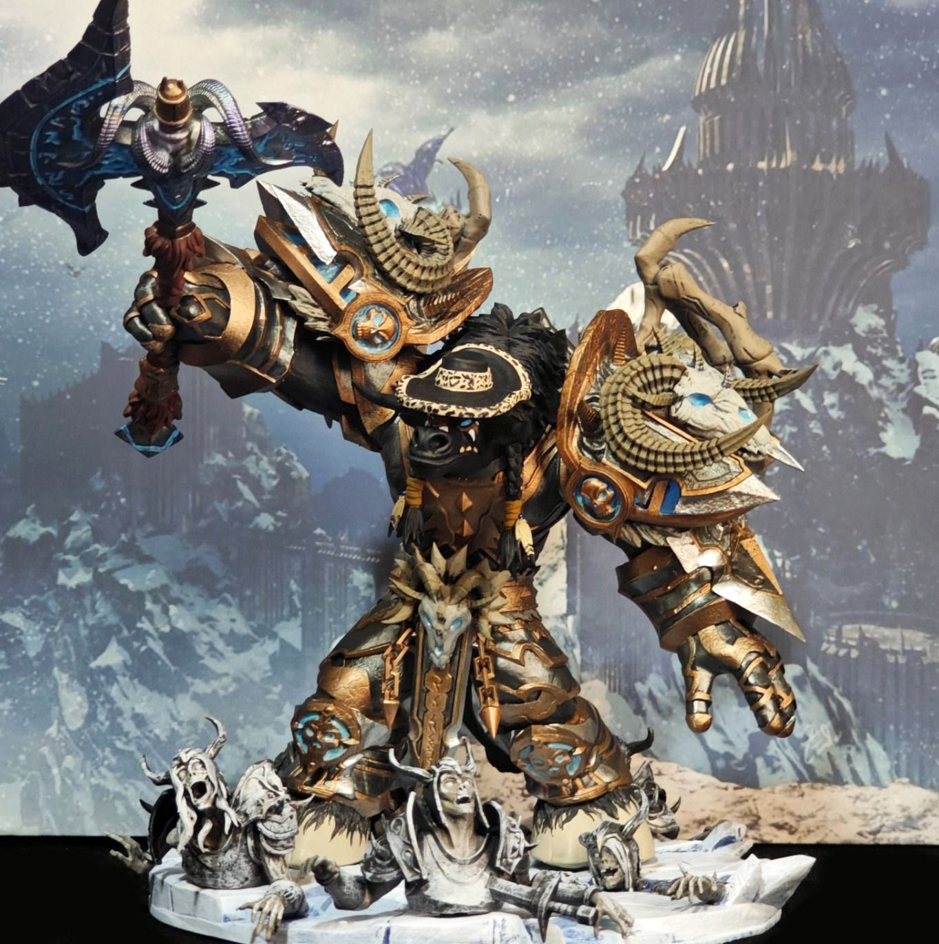 death knight（Original） Figure | for World Of Warcraft Fans | ABS Resin | Gamer gift