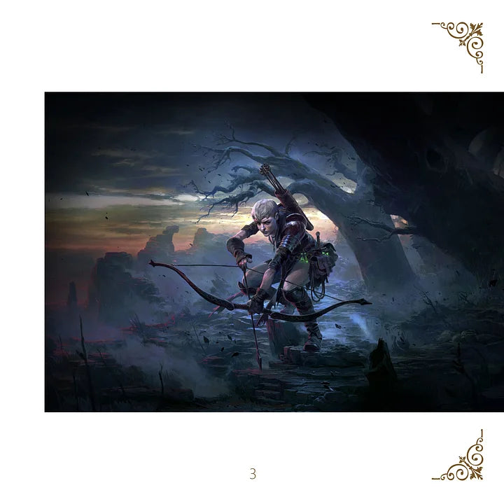 POE2 Illustration book | Official Concept Art & Character Designs | Hardcover Collector's Edition for Display | A Treasure for Art and RPG Enthusiasts