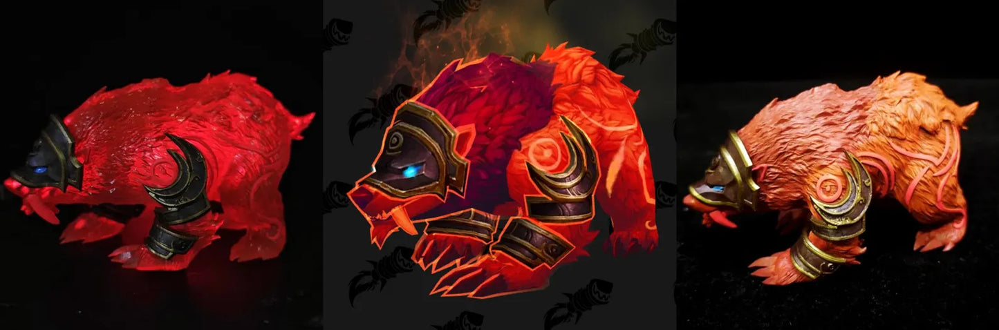 Druid Bear avatar of ursol custom model figure