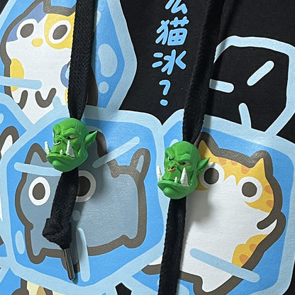 World of Warcraft Drawstring Beads丨 Hoodie