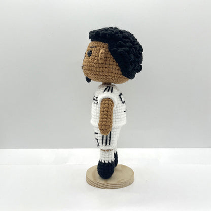 Jude Bellingham Handmade Crochet Doll | Articulated Joints | Collectible Gift