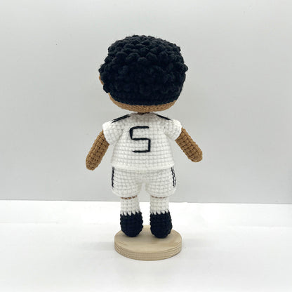 Jude Bellingham Handmade Crochet Doll | Articulated Joints | Collectible Gift
