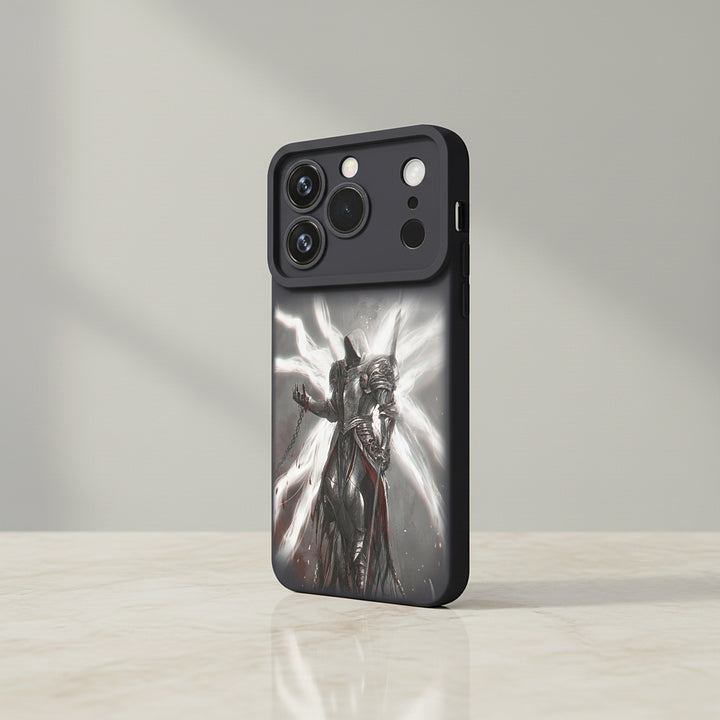 D4 Inarius Phone Case | Fallen Archangel Art with Full-Body Protection | Shockproof | Light vs Darkness Collector's Item