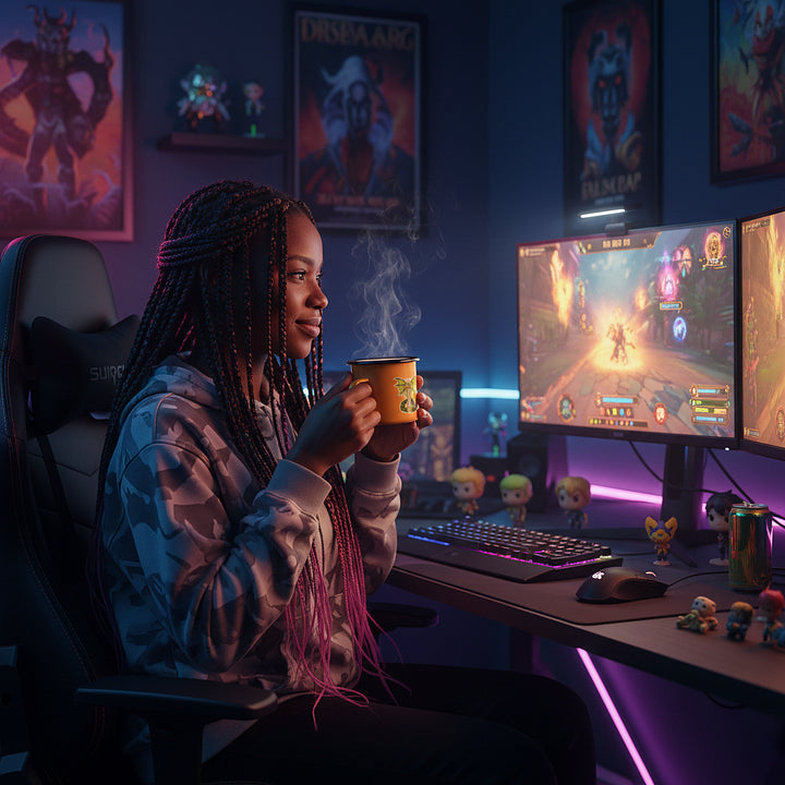 OSRS Zulrah Enamel Mug | Enamel Print Design | For Daily Use & Display | Coveted Game Collection Loot