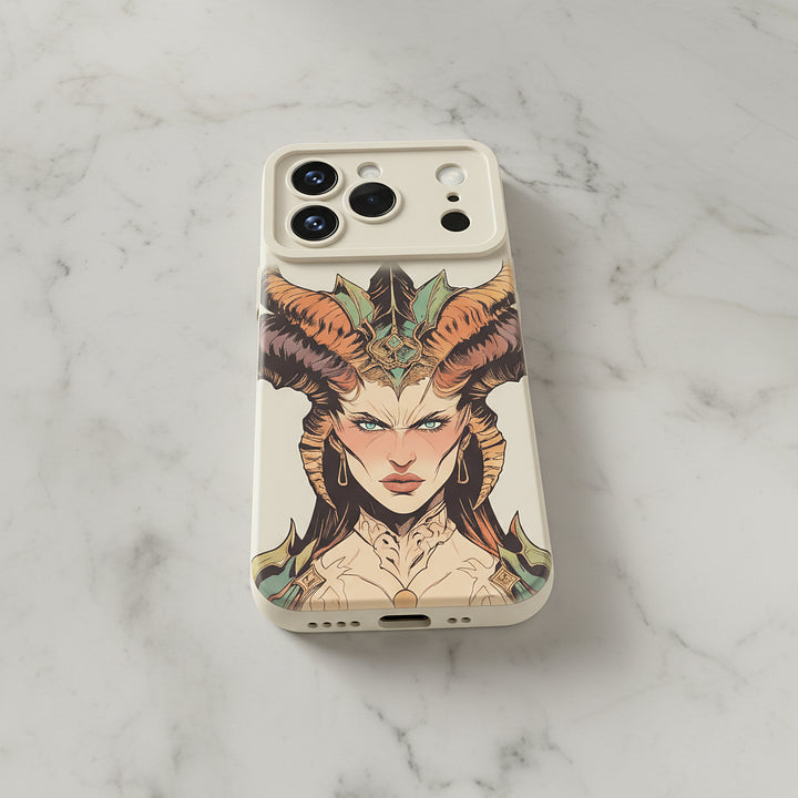 D4 Lilith Phone Case | Sinful Madonna Art with Full-Body Protection | Shockproof | Collector's Item