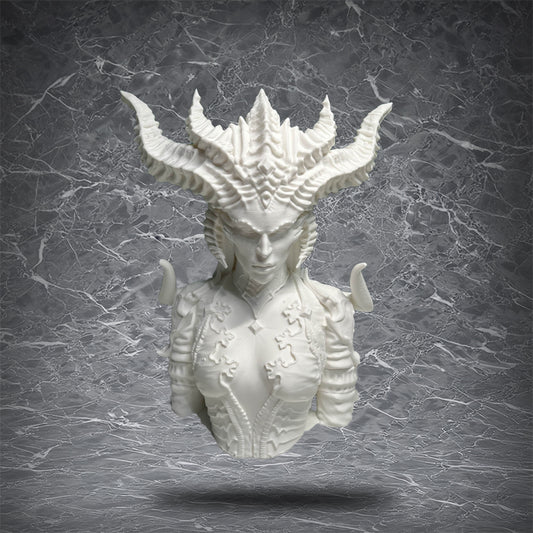 Lilith Figure: High-Quality 3D Printed Unpainted Model