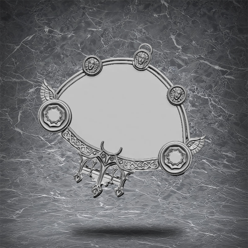 【Free STL】Detailed 3D-Printable Mirror of Kalandra‌‌ Model