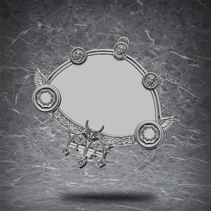 【Free STL】Detailed 3D-Printable Mirror of Kalandra‌‌ Model