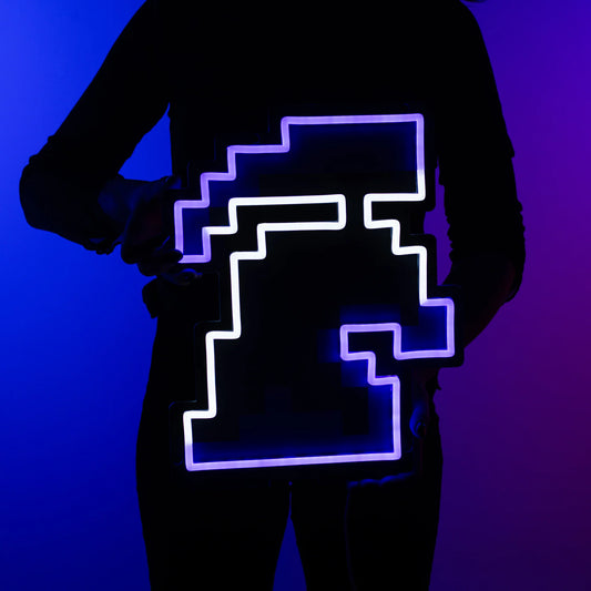 GIM LOGO Neon Sign | for Old School RuneScape Fans | Dimmable LED Neon | Gaming Room Decor