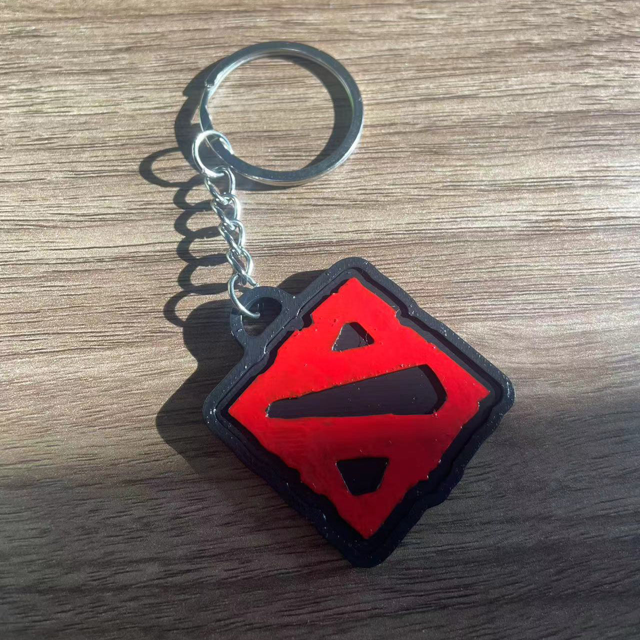【Free】DOTA2 Logo Keychain(FREE! You Just Pay Shipping)