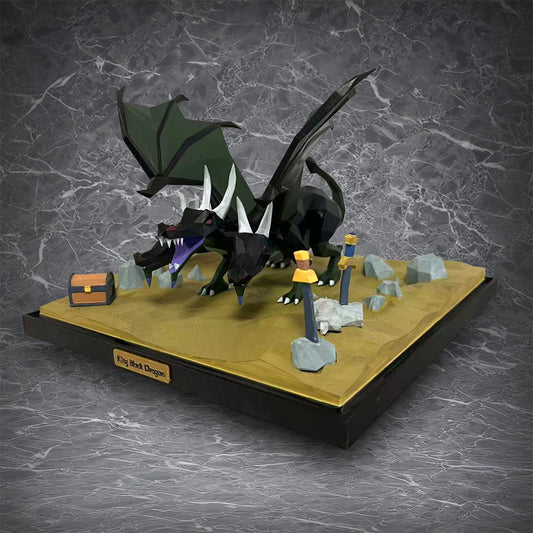King Black Dragon Figure | OSRS | Resin | Figurine Collectible