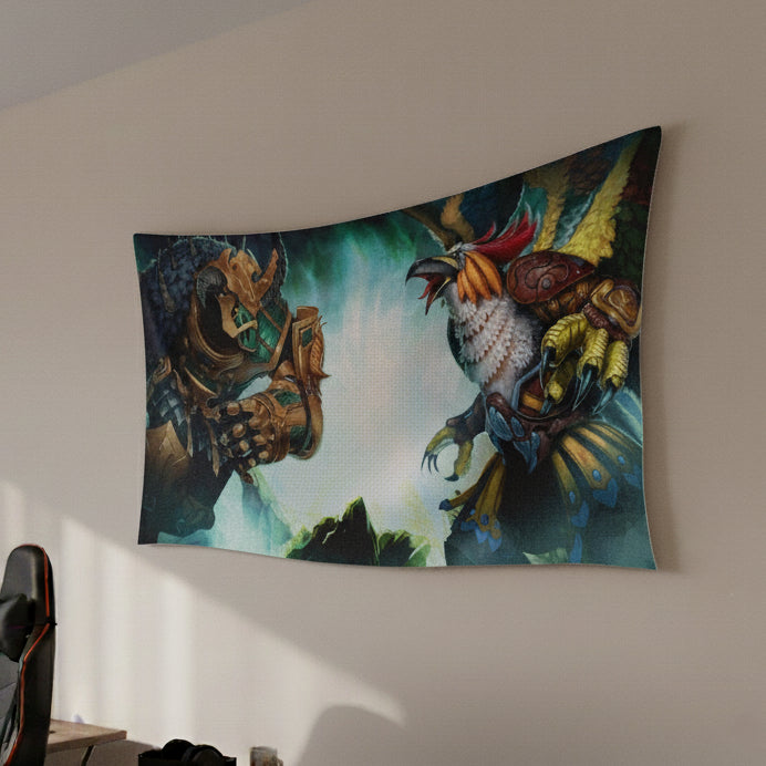 OSRS Wall Fabric | Large Hanging Decor for Gaming Room & Bedroom | Must-Have Collectible for True RuneScape Fans