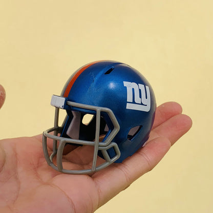 NFL football helmet 1:6 size | Display Case Compatible Scale Replica | Detailed Collector's Showpiece