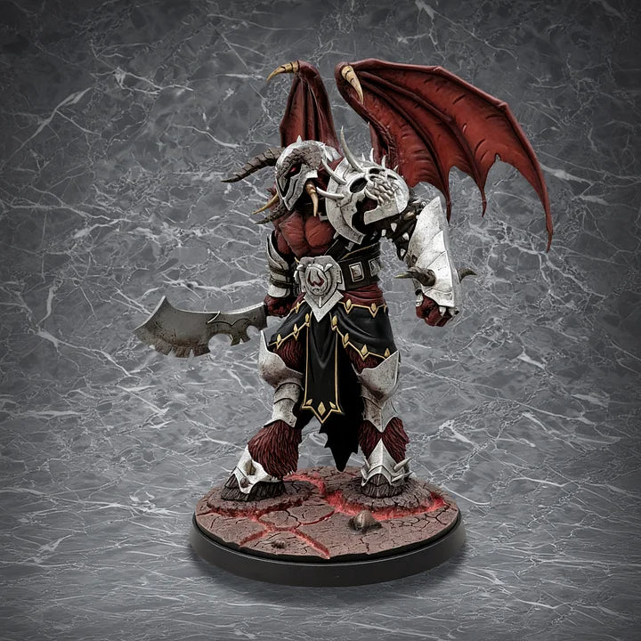 OSRS K'ril Tsutsaroth Figure | Highly Detailed God Wars Dungeon Boss Collectible | Premium Sculpted Demon Model for Display | Must-Have OSRS Memorabilia for Serious Collectors