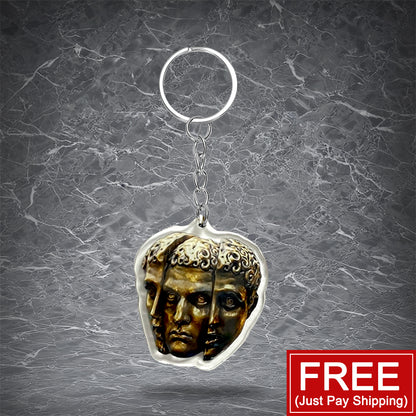 POE 2 Chaos Orb Acrylic Keychain(FREE! You Just Pay Shipping)