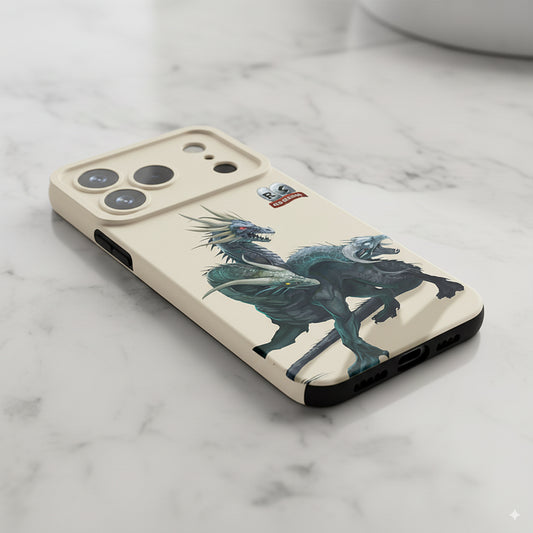 OSRS King Black Dragon Phone Case | 4 Color Options with Classic Boss Art | Protective Durable Cover for Most Phones