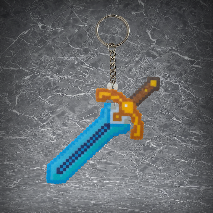 D4 Doombringer丨Pixel Keyring | Handmade | Backpack Keyring | Youth Souvenir