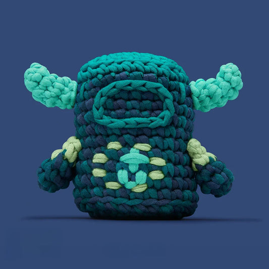 Minecraft Warden Crochet Kit