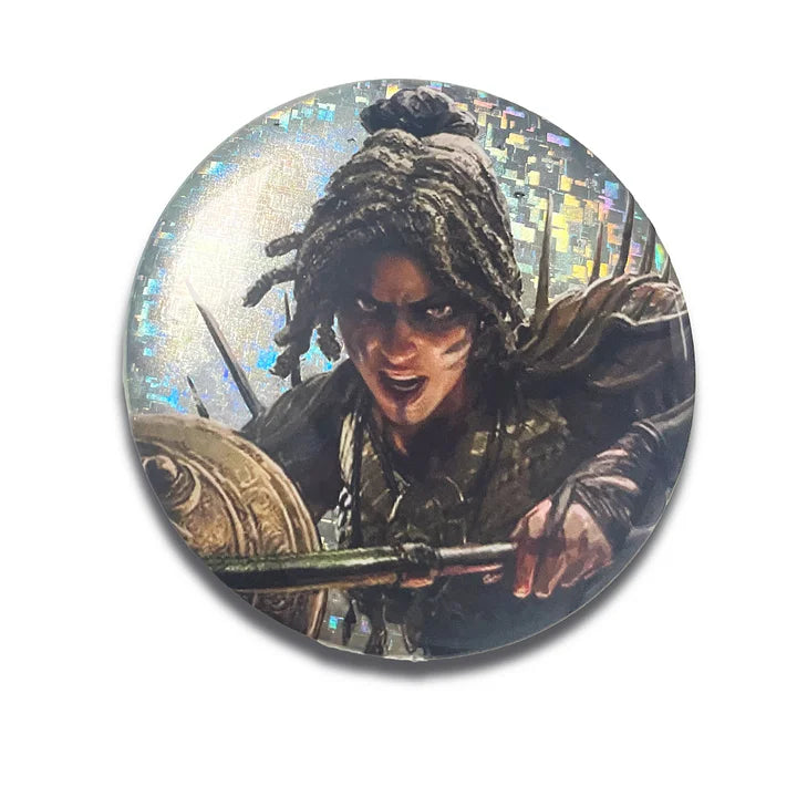 POE2 badge | Amazon | Deadeye | Stormweaver | Laser Reflective Metal Enamel Badges | Cool Collectible for Display