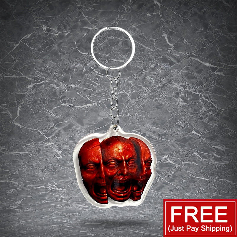 POE 2 Vaal Orb Acrylic Keychain(FREE! You Just Pay Shipping)