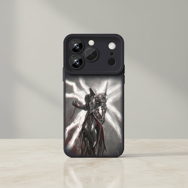 D4 Inarius Phone Case | Fallen Archangel Art with Full-Body Protection | Shockproof | Light vs Darkness Collector's Item