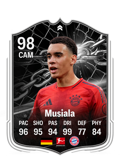 Musiala customized football cards | Premium Custom Printing & Finishing | Collectible Set for Football Supporters