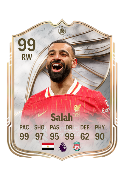 Salah customized football cards | Premium Custom Printing on Quality Stock | Collector's Edition Football Memorabilia