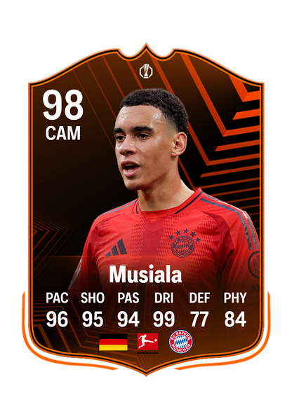 Musiala customized football cards | Premium Custom Printing & Finishing | Collectible Set for Football Supporters