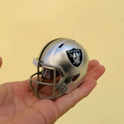 NFL football helmet 1:6 size | Display Case Compatible Scale Replica | Detailed Collector's Showpiece
