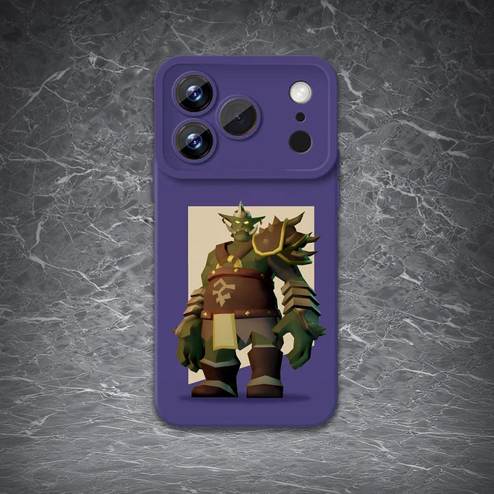 OSRS General Graardor Phone Case | Shockproof Protective Cover for Mobile Devices | OSRS Gaming Accessory for Fans