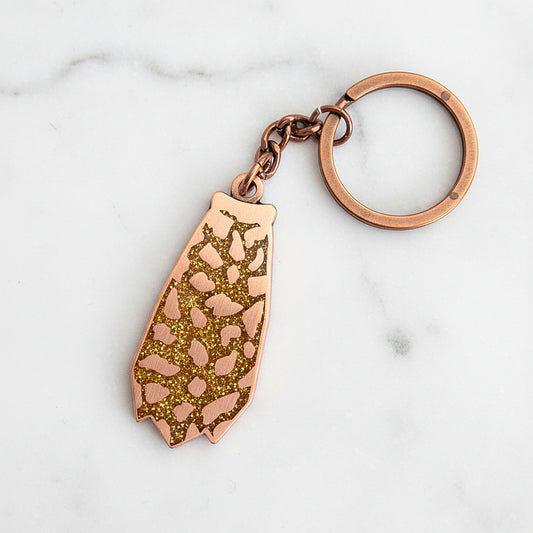 OSRS Fire Cape Keyring | Iconic Achievement Trophy in Metal Craft | For Keys & Bag Decoration