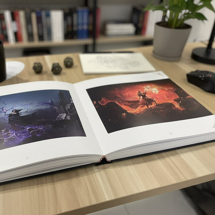 POE2 Illustration book | Official Concept Art & Character Designs | Hardcover Collector's Edition for Display | A Treasure for Art and RPG Enthusiasts