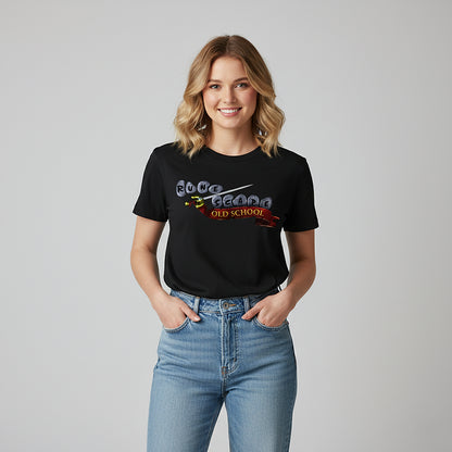 OSRS T-shirt | OSRS Logo Print on Black Cotton | Comfortable for Gaming & Daily Casual Wear | Essential Gear for RuneScape Fans