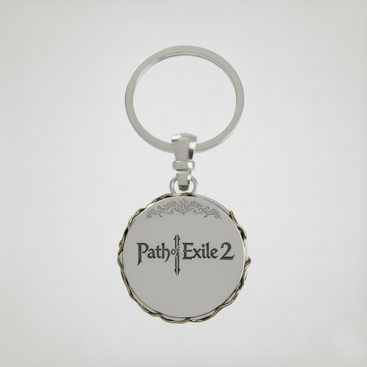 Druid Skill Stone Keychains | for Path of Exile 2 Fans | Epoxy resin | Gamer gift