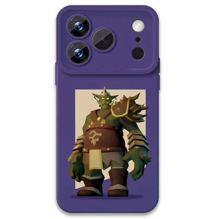 OSRS General Graardor Phone Case | Shockproof Protective Cover for Mobile Devices | OSRS Gaming Accessory for Fans